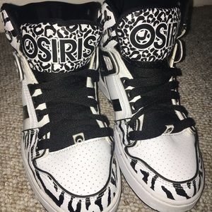 Osiris Sneakers: Zebra/Cheetah Print